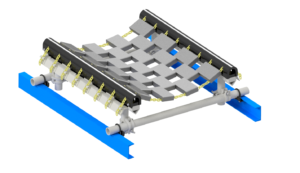 SPARMAT Matelas de réception dynamique sous goulotte version 3D